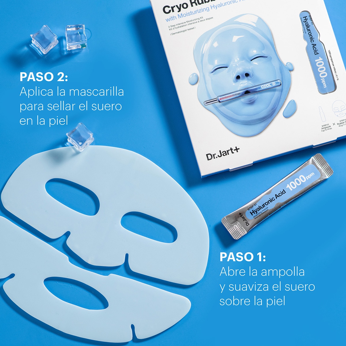 CRYO RUBBER™ WITH MOISTURIZING HYALURONIC ACID